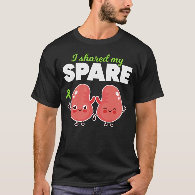 Camiseta Trasplante de órganos renales de repuesto (Anverso)