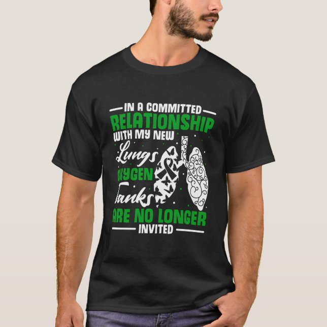 Camiseta Trasplante de órganos Superviviente de trasplante  (Anverso)