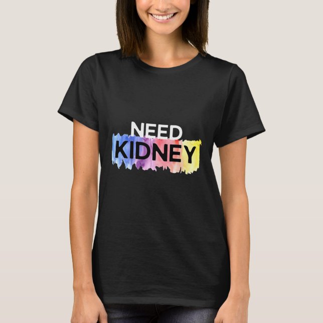 Camiseta Trasplante de riñón (Anverso)
