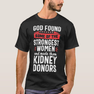 Camiseta Trasplante de riñón Orgullo Orgánico Donante encon