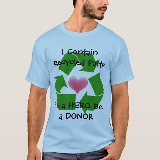 Camiseta Trasplante Recipent (niño) (Anverso)