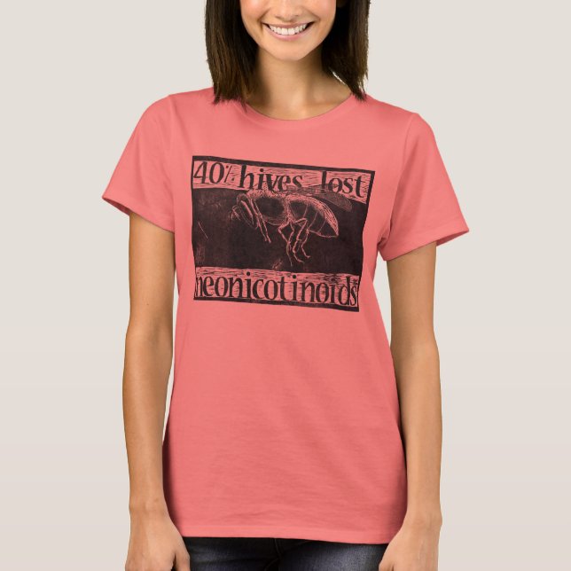 Camiseta Trastorno de colapso de colonias (Anverso)