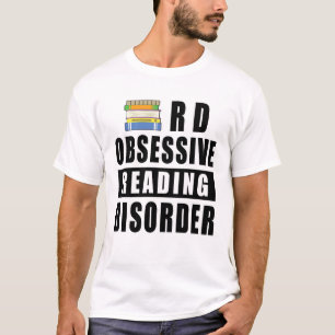 Camiseta Trastorno de Lectura Obsesiva - Cita Divertida