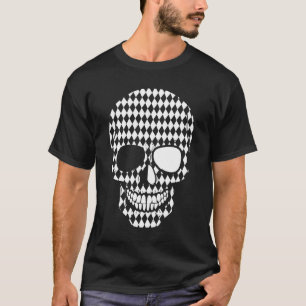 Camiseta Trastorno mental Depresión Soporta Cráneo Bipola