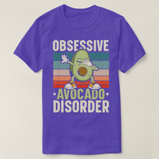 Camiseta Trastorno obsesivo de aguacate Guac Guacamole Keto (Diseño del anverso)