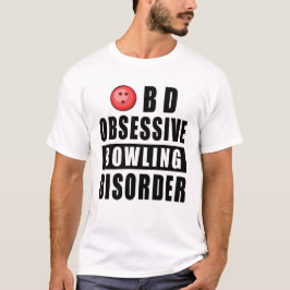 Camiseta Trastorno obsesivo de boliche - Cita divertida
