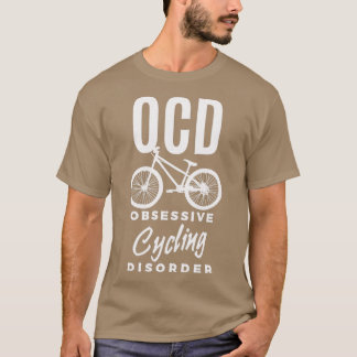 Camiseta Trastorno obsesivo del ciclismo OCD Cíclico Funny 