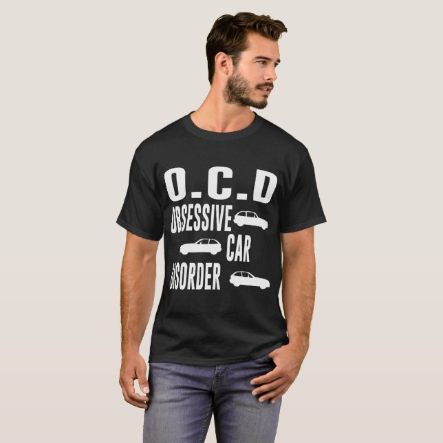 CAMISETA TRASTORNO OBSESIVO DEL COCHE (Anverso completo)