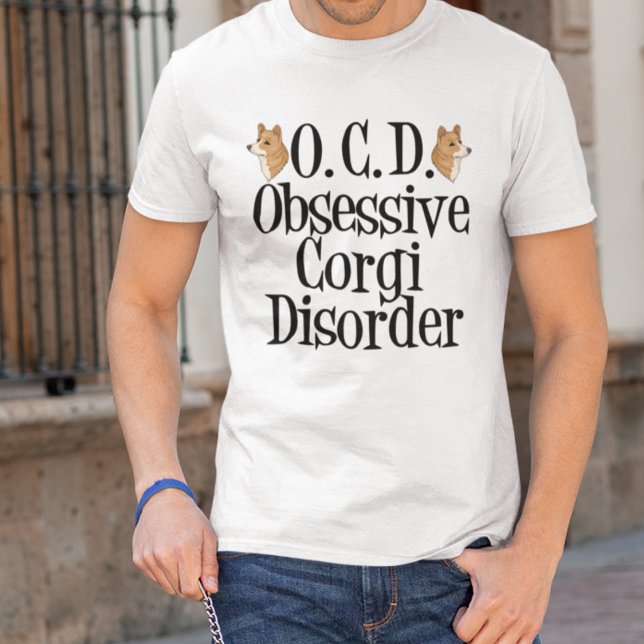 Camiseta Trastorno obsesivo del corgi (Subido por el creador)
