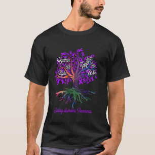 Camiseta Trastornos alimentarios Juntos Luchamos Juntos Gan