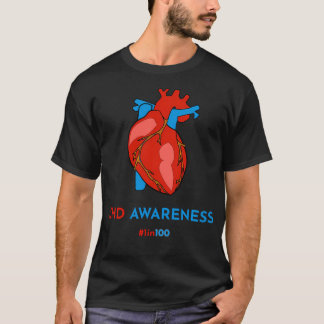 Camiseta Trastornos cardíacos congénitos Dificultad para la