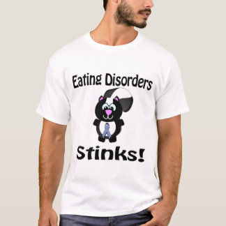 Camiseta Trastornos de la alimentación Apestan Diseño de Co