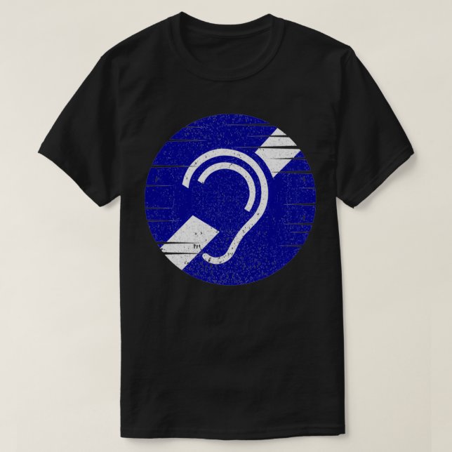 Camiseta trastornos de la audición Trastornos de la audició (Diseño del anverso)