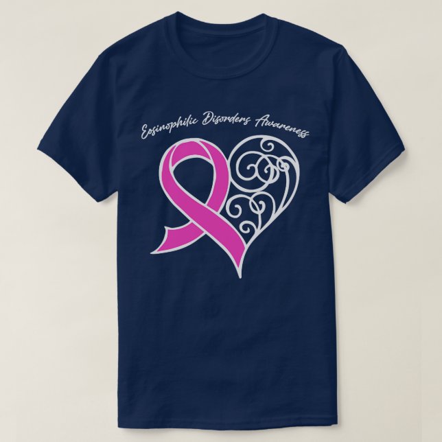 Camiseta Trastornos Eosinofílicos Conciencia Regalo de la C (Diseño del anverso)