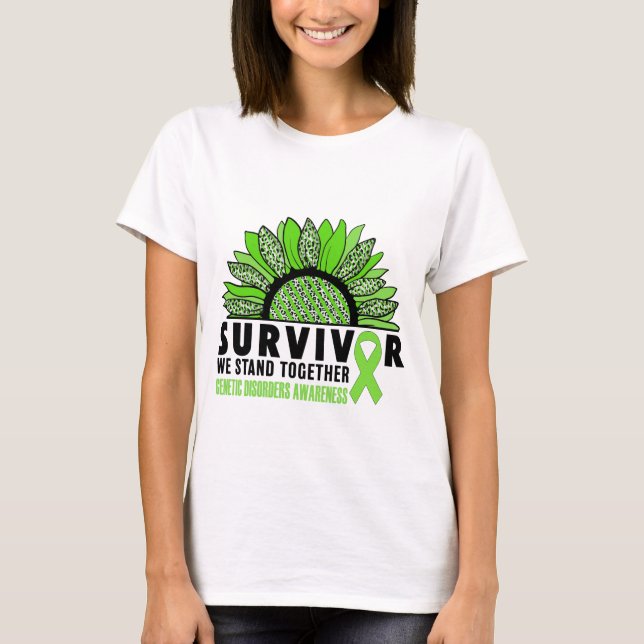 CAMISETA TRASTORNOS GENÉTICOS CONCIENCIA (Anverso)