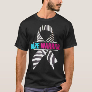 Camiseta Trastornos raros Concienciación Guerrero Raras Día