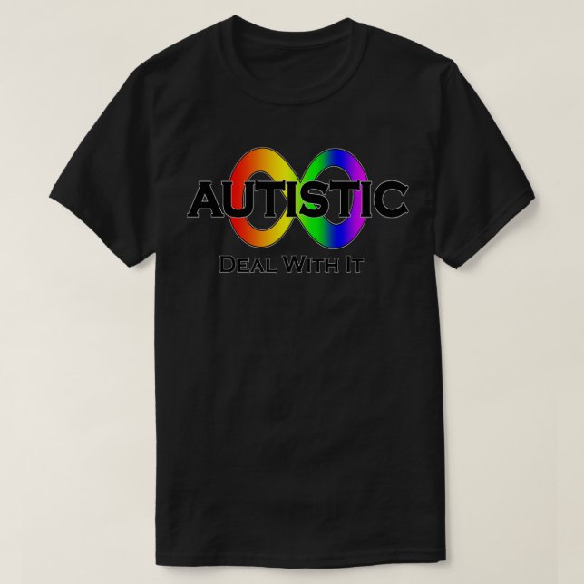 Camiseta Tratamiento autista con neurodiversidad informátic (Diseño del anverso)