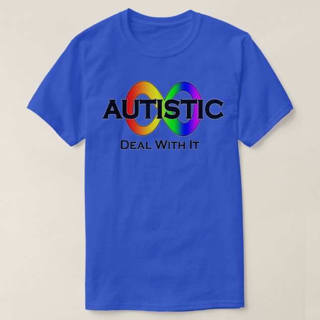 Camiseta Tratamiento autista con neurodiversidad informátic (Diseño del anverso)