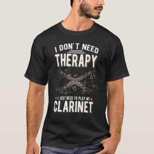 Camiseta Tratamiento con Clarinet Clarinetista 4