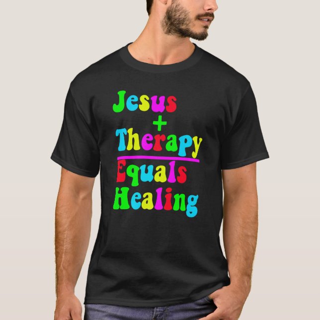 Camiseta Tratamiento con Jesús Plus es igual a Neurod crist (Anverso)