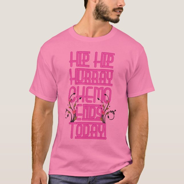 Camiseta Tratamiento contra el cáncer Chemo acabado (Anverso)
