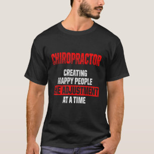 Camiseta Tratamiento de la espina dorsal Quiropráctico 1