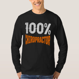 Camiseta Tratamiento quiropráctico de columna 100 Quiroprác