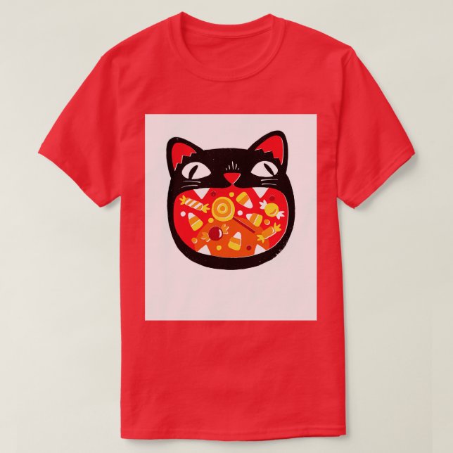 Camiseta Tratamientos de gato (Diseño del anverso)