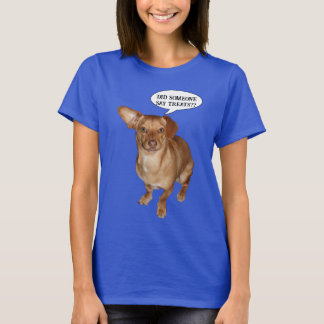 Camiseta Tratamientos de perros de Dachshund