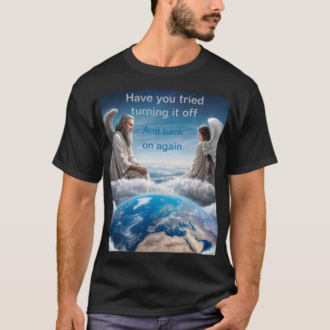 Camiseta Tratando de arreglar la Tierra (Anverso)