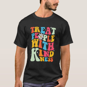 Camiseta Tratar Retro A Personas Con Amabilidad TPWK Inspir