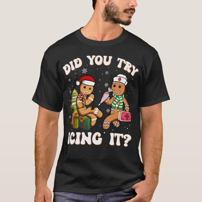 Camiseta ¿Trataste De Ichar A Los Navidades Divertidos Ging (Anverso)