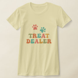 Camiseta Trate a Dealer - Colorido Perro Lover