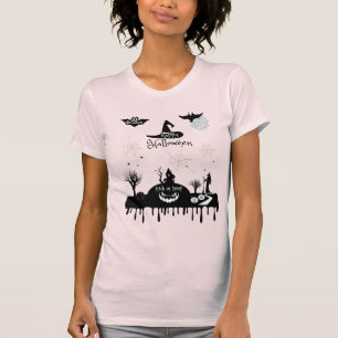 Camiseta Trate de decoración de Halloween o monstruo de tru