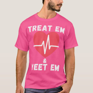 Camiseta Trate Em Apenas Em Gracioso Ems Por Enfermera Ambu