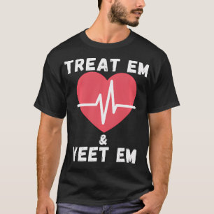 Camiseta Trate Em Apenas Em Gracioso Ems Por Enfermera Ambu