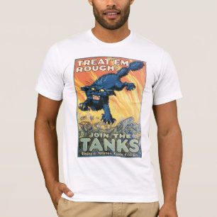 Camiseta Trate "Em Rough" - Únete A Los Tanques