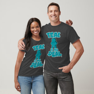 Camiseta Trato Azul Turquesa Elección de pieza de juego épi