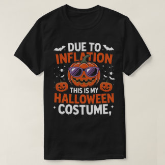 Camiseta Trato de calabaza de la inflación