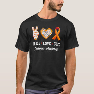 Camiseta Trato de concientización de la leucemia por amor a