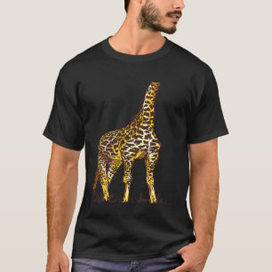 Camiseta Trato De Giraffe Halloween Para Mujeres