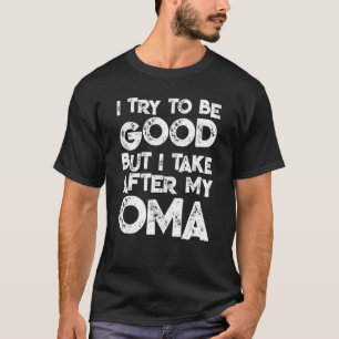 Camiseta Trato De Ser Bueno Pero Me Encargo De Mi Familia O