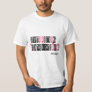 Camiseta trato de ser fuerte typo t shrit
