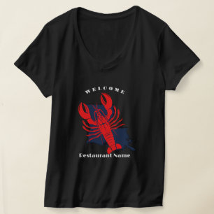 Camiseta Trato moderno cangrejo de río rojo Louisiana nombr
