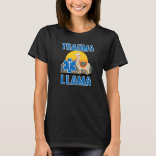 Camiseta Trauma Llama Cumpleaños Hombres Mujeres Niños Anim