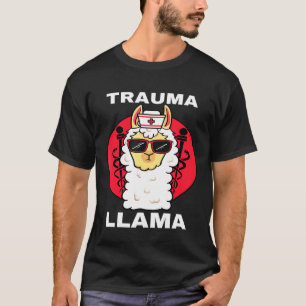 Camiseta Trauma Llama Respondedor Emt Técnico de Emergencia