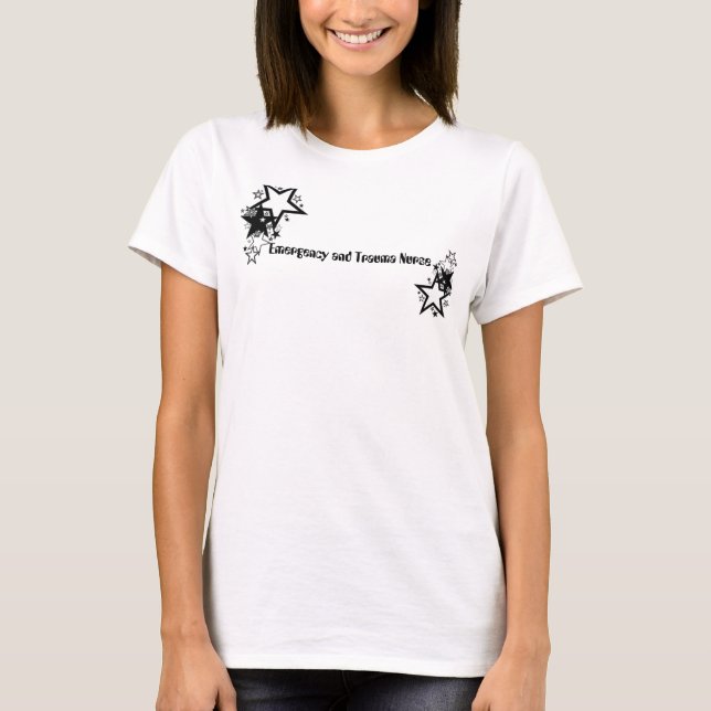 Camiseta Trauma Nurse Super Hero (Anverso)