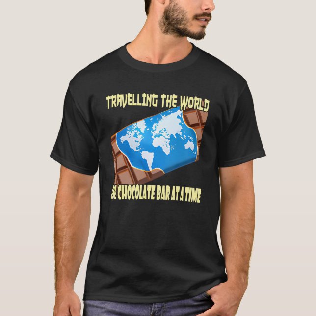 Camiseta Travel and Chocolate (Anverso)