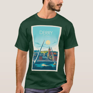 Camiseta Travel Peace Bridge Derry City
