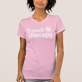 Camiseta Travel Therapy T-Shirt | Travel Shirt Pink